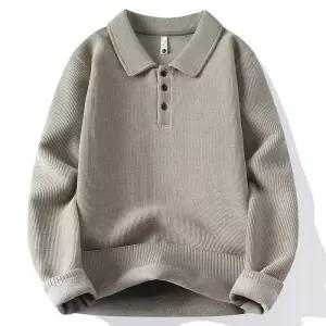 남성 트렌디 아이템 니트 칼라넥 겨울 터틀넥 기모 스웨터 카디건 캐주얼 HT4