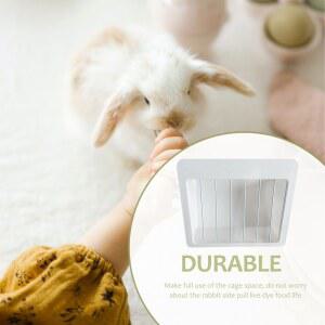 기니피그 건초 급식기 친칠라 소형 깨끗한 디스펜서 공급 동물용 느린 보관함 토끼 먹이