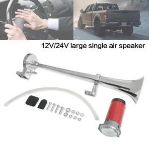 트럭 호루라기, 기차 에어혼, 17인치 단일 튜브 12V 럭셔리, 150dB 모터