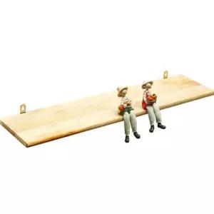 원목 벽걸이 선반 70cm 1P 나무 우드 벽선반 다용도