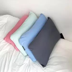 빨아 쓰는 편안한 비즈 사각 베개
