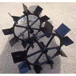 경운기 철바퀴 밭갈이 철륜 미니경운기 4구 농기계 바퀴 직경 경작기 단회전 강철 트랙터용