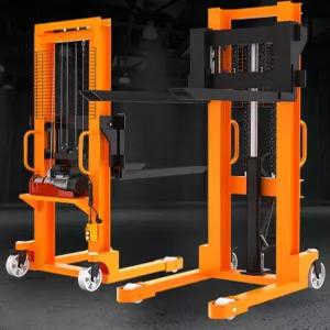 수동지게차 리프팅 트롤리 핸드 소형 스태커 미니