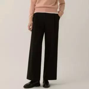 [백화점 정품] 리스트 원턱 기모 와이드 팬츠 TWWSLP82170