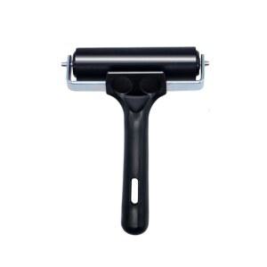 보트 바닥재 도구용 고무 브레이어 롤러 - 데크 설치용 테이프 롤러, RV 루프, 벽지, 브로드스텝 스무딩(4인치, 1PCS)