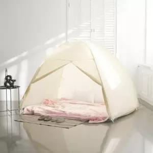 따시방 원터치 난방 방풍 텐트 중 퀸 2인