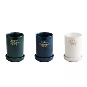 [마이모노샵][마이모노샵] 주방 북유럽 레터링 세라믹 도자기 물받이 수저통 (16844200)