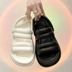 여성 시원한 바다 패션 통굽 샌들 oSX6+2IIg