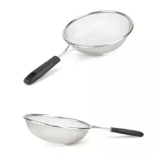 거품 튀김 뜰채 건지기 거품건지개 14호 1mm 망간격 25cm 지름