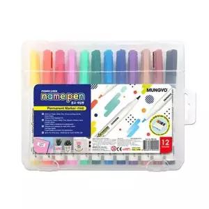 네임펜 12색 세트 유성펜 필기구 준비물 사무용품 유성사인펜