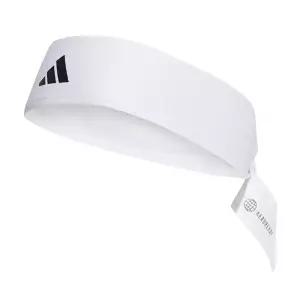 아디다스 고탄력 테니스 타이 흰색헤어밴드 스포츠땀방지 런닝용품 운동머리띠스타일 땀받이 땀닦기 달리기