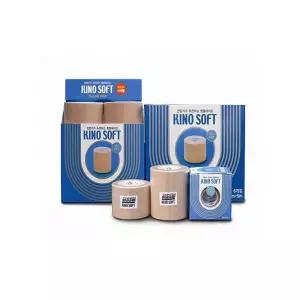 스포츠테이핑 면테이프 베이지 7.5cm 운동용품 발목보호 탄성접착 통기성 통증완화 근육테잎 탄력밴드