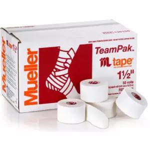 운동용 고정 면테이프 화이트 32개입 1박스 통증완화 근육테잎 접착력 관절보호 탄력붕대 통기성