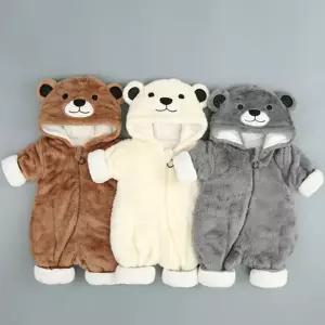 유아털우주복 스노우 베어 패밀리 방한 아동우주복 204542