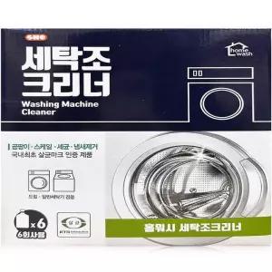 홈워시 세탁조 크리너 530ml x 6팩 x2SET(SH)