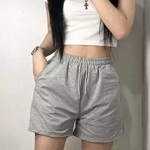 여성용 3부 트레이닝 반바지 쭈리 원단 밴딩 숏팬츠 3컬러 운동복