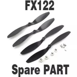 (FX122) Blade SET (4pcs) (FL055166) 프로펠러 세트프라모델 만들기 헬리콥터 헬기 부품 디자인 모형