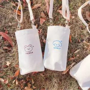 텀블러파우치 에코백 휴대용 물병가방 미니에코백 텀블러백 k 75