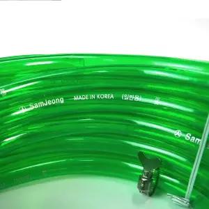 농사농업용 수도꼭지연장 반투명 PVC 10M물호스 과수원 베란다청소 호수 원예 분사 별장