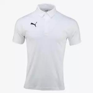 푸마 캐주얼 카라티셔츠 흰색 단체 티셔츠 스포츠웨어 통기성좋은 등산티 기능성티 간편한운동용품 편리한