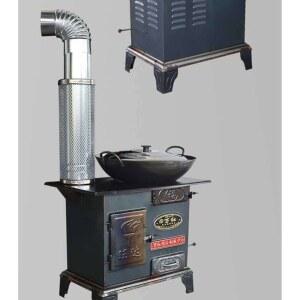 주물화목난로 연탄 그릴 화덕 벽난 DJJLZ 배관 다기능 거실용 실내 캠핑 화목 야외