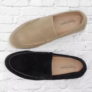 남성로퍼 양면세무 로퍼 단화 고무 밑창 클래식 캐주얼슈즈