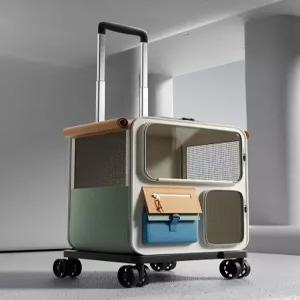 고양이 강아지 이동케이지 이동장 휴대용 대용량 반려동물 백팩 외출 여행용 좋은 배낭