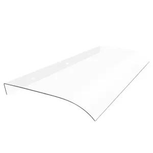 투명 고정어닝 테라스 지붕 처마 가림막 렉산 아크릴 발코니