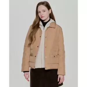 헤지스레이디스 25FWHSJU-5D002 헤지스 레이디스 리버시블 숏 경량 구스 자켓 카멜 1301093