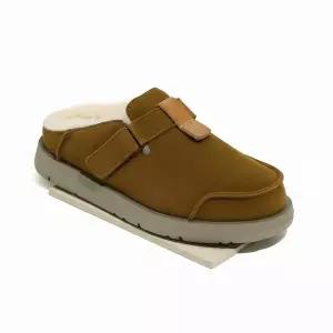 페이유에 사토리산 베니라스 미드 브라운 공용 양털 클로그120117A056 1048688