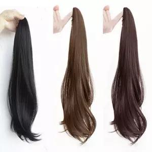 여성 포니테일 부분가발 긴머리 풍성한 머리숱 30cm TjH9+4mnD