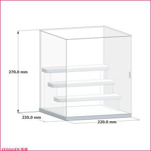 피규어 버블마트 수납장 진열대 쇼케이스 박스 브릿지전용 전시 커버 핸들링 LED용