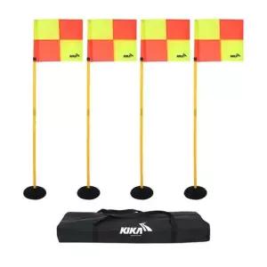 키카 이동형 KSO 코너기세트 W810 코너깃대 가방포함 축구