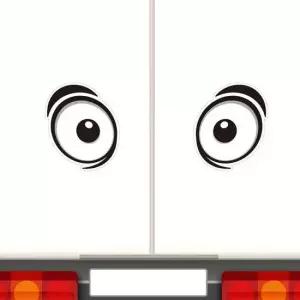 자동차스티커 210x249mm 졸음운전방지 슬픈왕눈이5 고휘도