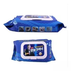 동성 만능 크리너 100매(캡형)티슈물티슈 클리너 기름때 찌든 먼지제거 청소 청소물