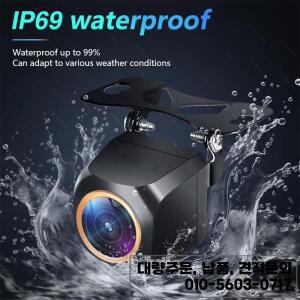 GcPaSr AHD 1920x1080P 자동차 후방 카메라 200 ° Fisheye Golden Lens 풀 나이트 비전 차량