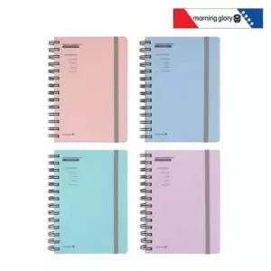 [문구] 테마컬러 밴딩 스프링노트 문구 용품 랜덤 색상