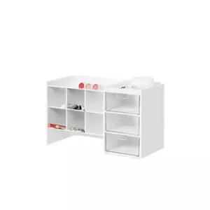 [문구] 책상정리 다용도 문구 보관함 1단 서랍장