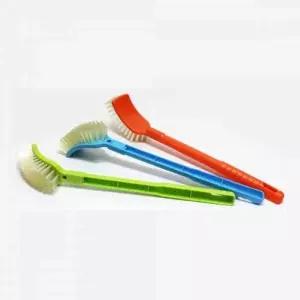 욕실변기청소솔 화장실청소 세척솔 3개-색상랜덤발송