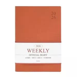 [문구] 주간 계획 A5 다이어리 위클리 캐럿 25절 일정 정리