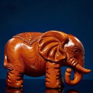 중형 봉제 장 동물조각상 카페 인테리어소품 동물 사무실 풍수 유약 코끼리 대형