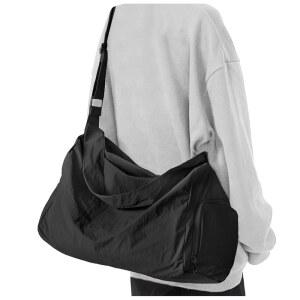 eAj 신발 수납공간이 있는 작은 짐 가방, 여성 여행용 운동 스포츠 더플 가방, 방수 어깨 오버나이트 가방, 수영, 요가, 댄스용 토트백 가벼운 휴대용 가방