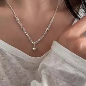 [디작소]여성 멀티체인 방울 펜던트 목걸이 (36462390)