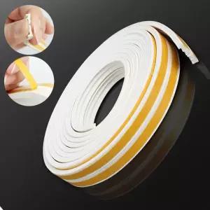 문틈막이 E형 문풍지 외풍차단 창문 방문 방풍 샷시 CC