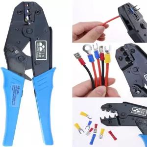 힐리치 프로페셔널 절연 와이어 단자 커넥터 22-10AWG용 래칭 크림퍼 공구