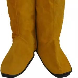 가죽 용접 스패트 내열 및 마모 방지 부츠 신발 커버 내화 보호대 게이터 남성 아빠를 위한 도구 선물