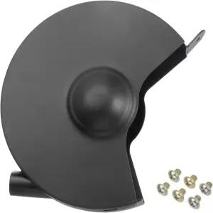 하핑턴 벤치 그라인더 휠 내부 및 외부 좌측 가드 커버 9.84인치 탄소강 슈라우드 세트 폴리셔 블랙