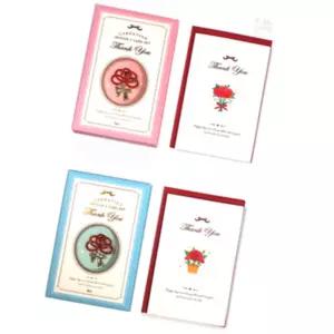 티디엠디 카네이션브로치+카드세트 16개입 어버이날카드