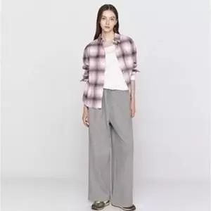 백화점 지오다노 여성 핀턱 와이드 루즈핏 트레이닝 팬츠 415922