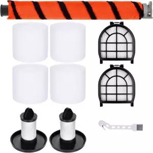 샤크 LZ602 LZ601 LZ602C QU602 APEX 업라이트 트 어웨이 듀오 클린 진공 청소기 HEPA + 프리 필터 2개 폼